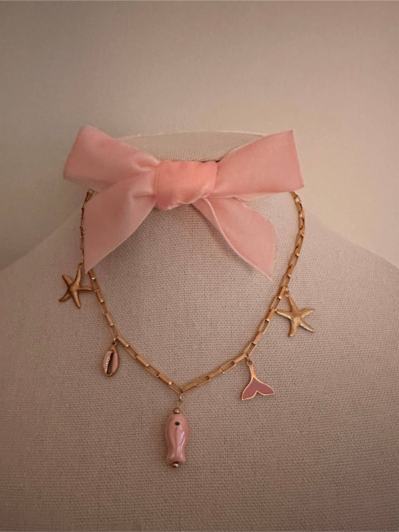 Pink Sea Necklace.