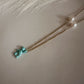 Teal color necklaces