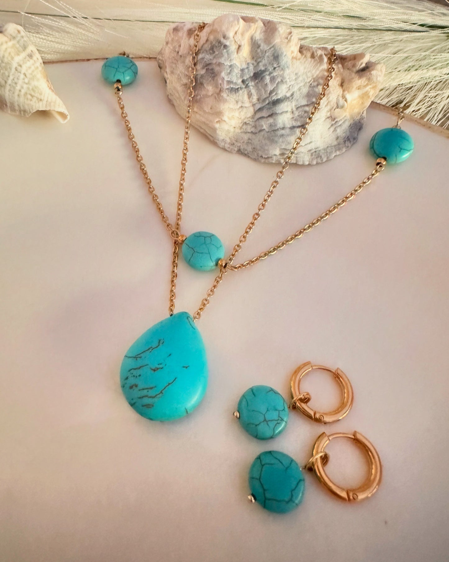 AQUA NECKLACES