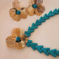 Coral Blue Necklace