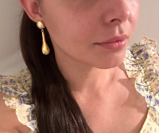Pearl Drop Earrings
