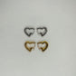 Heart Hoop Earrings