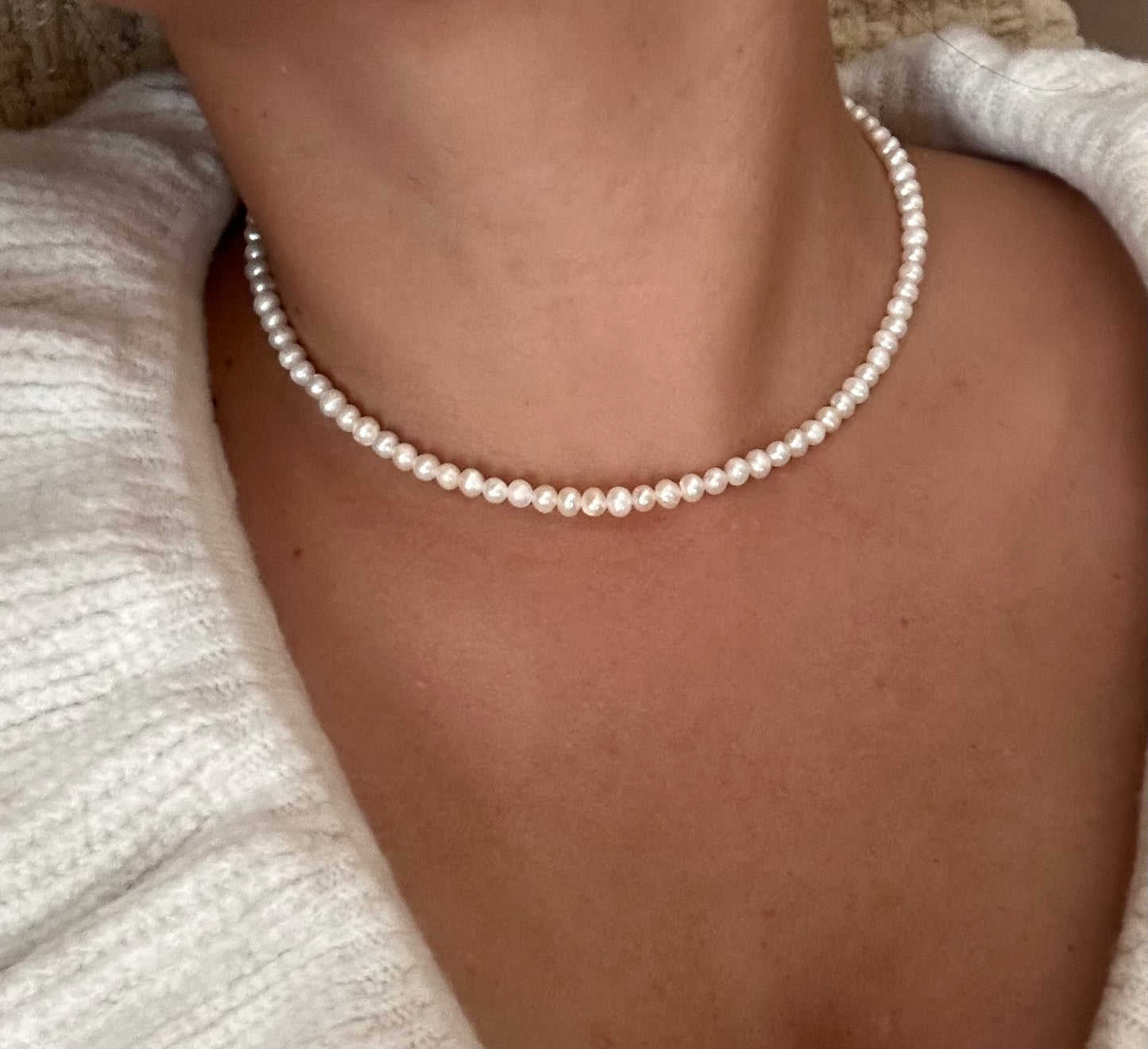 Potato pearl Necklace