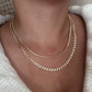 Double Chain Necklace.